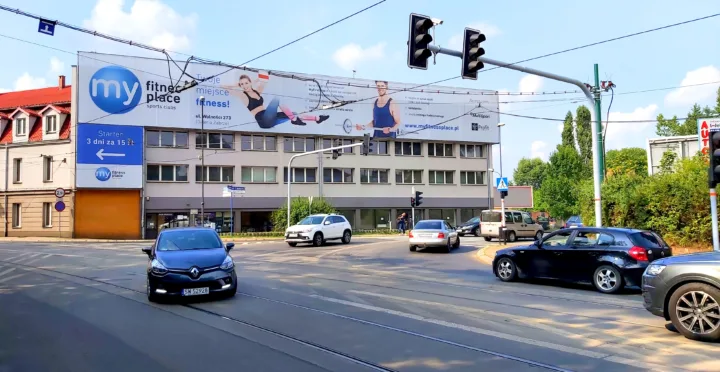 Reklama zewnętrzna Zabrze Wolności